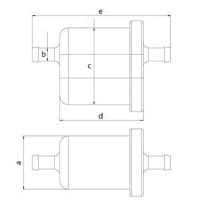 Топливный фильтр Yamaha 006-541