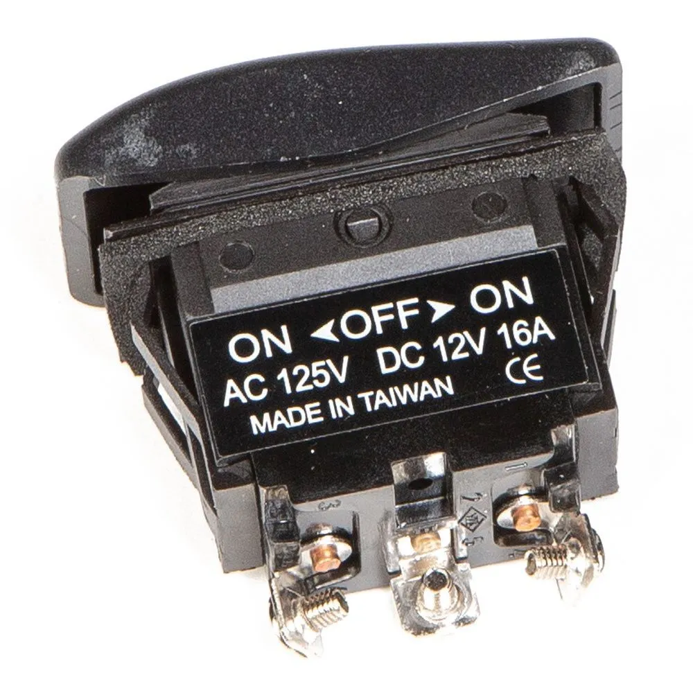 Переключатель трехпозиционный Skipper ON-OFF-ON 12В 16А, 3 контакта