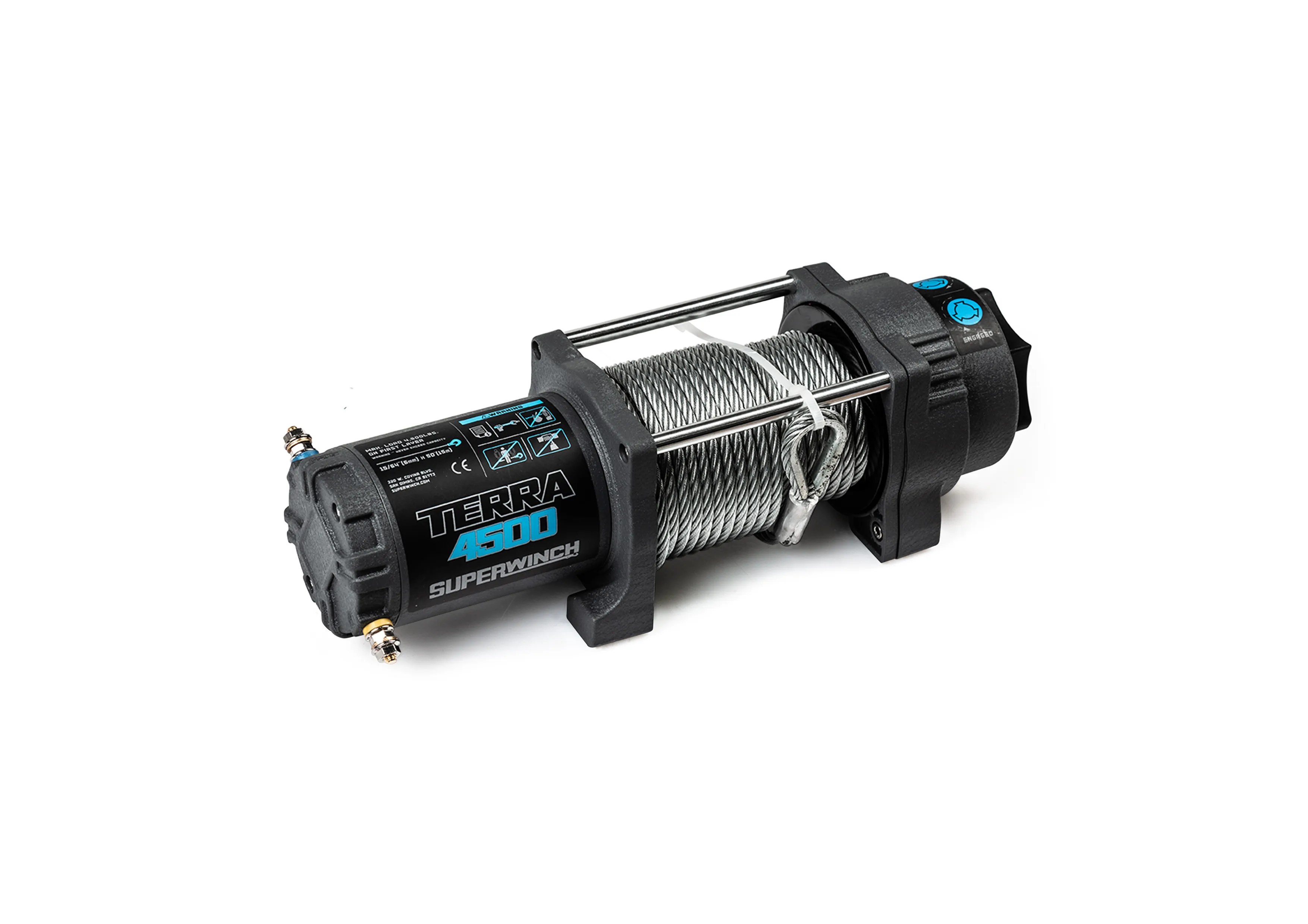 Superwinch TERRA 45 лебедка электрическая ст. трос