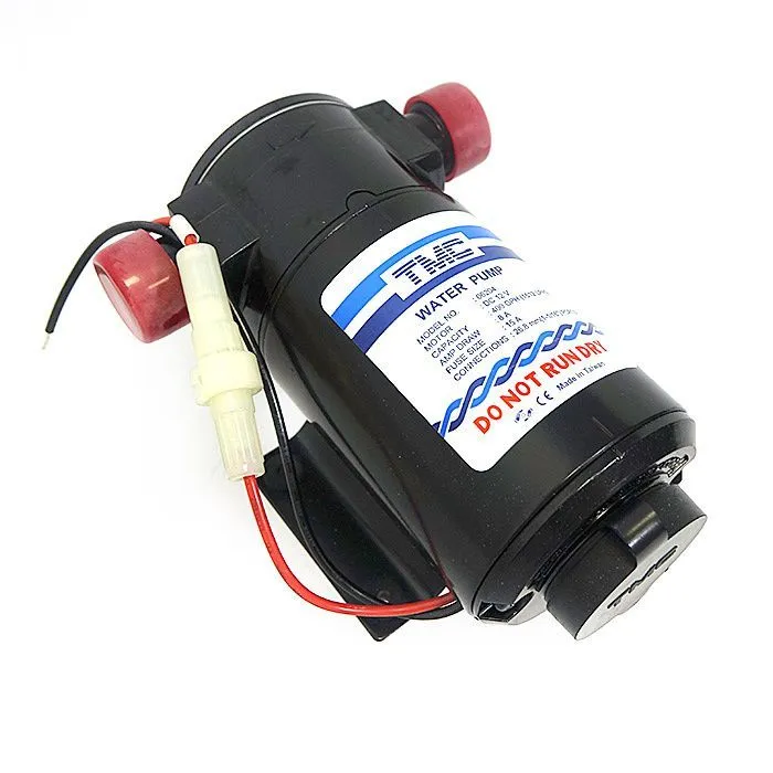 Насос водяной 400GPH, 172x128x97 мм, 12V, с резьбовым патрубком 1" (26,4 мм)