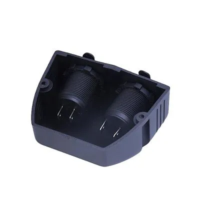 Двойной накладной модуль Skipper USB 5В 3.1А и прикуриватель 12V