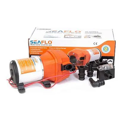 Помпа водоподающая SeaFlo мембранная, 12V 10 л/мин, 1.2 BAR