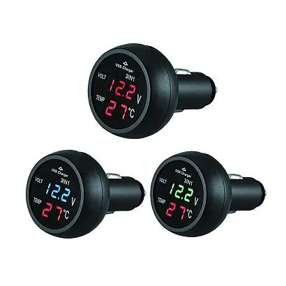 Термометр/вольтметр/USB Skipper