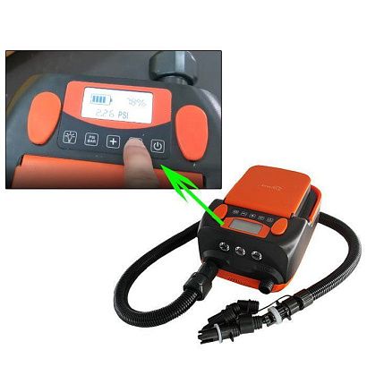 Насос электрический воздушный STERMAY HT-790 со встроенным аккумулятором