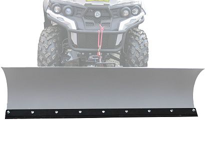 Универсальный снегоотвал (лента отвала резиновая) (2014-) + комплект крепежа