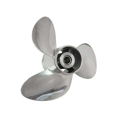 Винт гребной  Skipper для Suzuki 60-300HP, диаметр 16" нержавеющий, лопастей - 3, шаг 20"