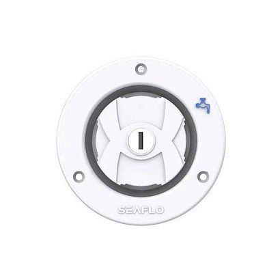 Горловина заливная SEAFLO с замком, белая
