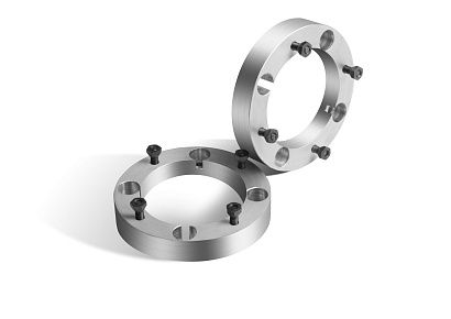 Проставки колесные комплект 2 шт 4*156, DIA130, 30mm
