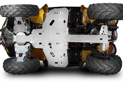 Комплект AL защиты днища BRP Outlander Outlander 650, 800 max G1 (2011-2012)