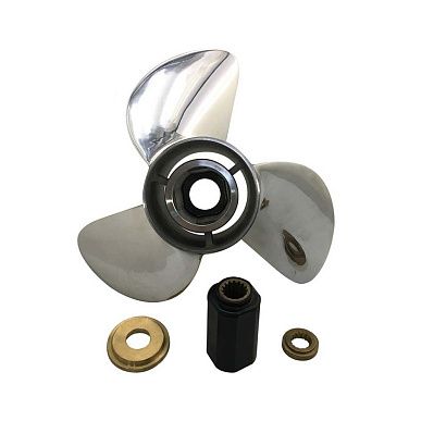 Винт гребной  Skipper для Mercury 250-300HP, диаметр 16" нержавеющий, лопастей - 3, шаг 23"