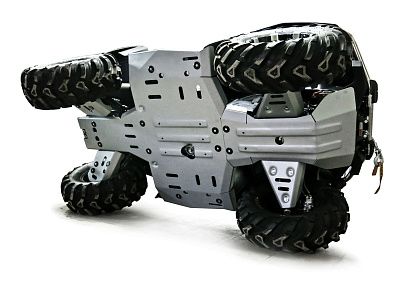 Комплект AL защиты днища для  X5 H.O.(2015-), X6 (2019-)