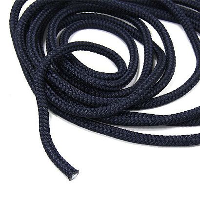 Трос плетеный ШВАРТОВЫЙ 10,0 мм, 1500 кг, 6 м, с огоном 30 см