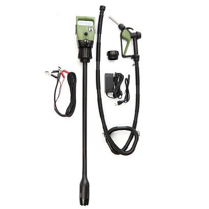 Насос для перекачки топлива электрический Производительность: 19л/мин, Длина заборного патрубка: 850