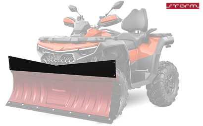 Надставка отвала (черный) для Отвалы для снега