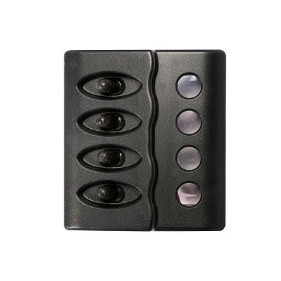 Панель бортового питания Skipper с тумблерами переключателей - 4