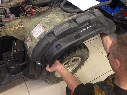 Расширители колесных арок арт. MP 0165