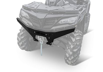 Листовой передний бампер для  Х8 Н.О. (2018-), X10 (2019-) + комплект крепежа