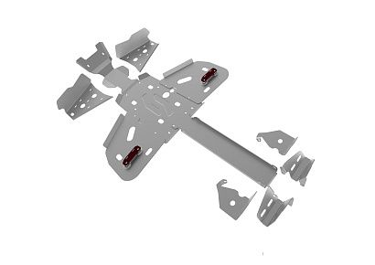 Комплект AL защиты днища BRP Outlander Outlander 650, 800 max G1 (2011-2012)