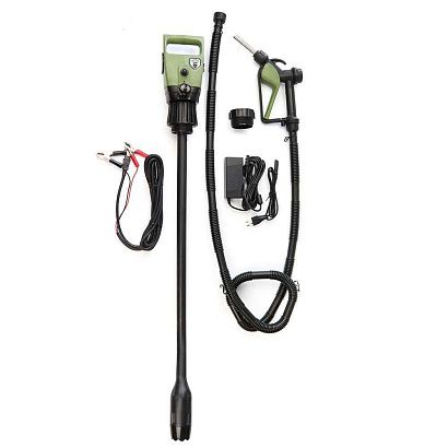 Насос для перекачки топлива электрический Производительность: 19л/мин, Длина заборного патрубка: 850