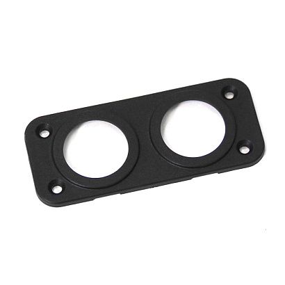 Двойная пластина переднего крепления прикуривателя и разъемов NEKEKE