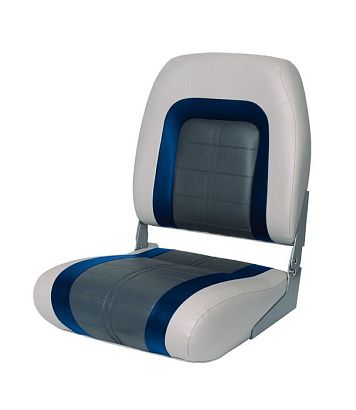 Сиденье мягкое Special High Back Seat, серо-синее