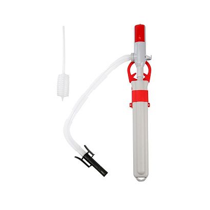 Насос для перекачки топлива электрический Производительность: 10л/мин, Длина заборного патрубка: 385