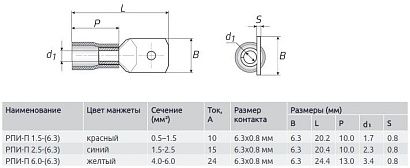 Разъем плоский изолированный (папа) 1.5-7-0.8 (100 шт)