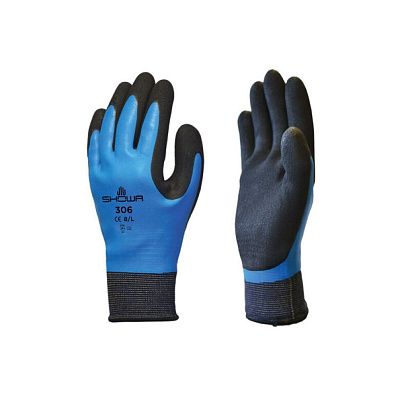 Перчатки защитные SHOWA Hold Durable 306 Blue, L