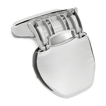 Сиденье мягкое складное Pro Angler Ergonomic Boat Seat, серо-чёрное