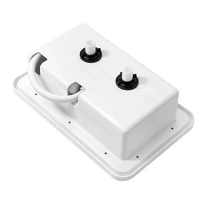 Бокс для хранения судового душа SEAFLO, белый