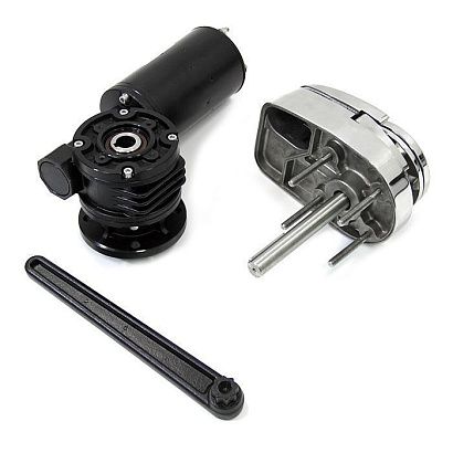 Лебедка якорная серии-C Heavy Duty Style (без барабана) 900Вт, 12В, цепь 6 мм/веревка 12 мм