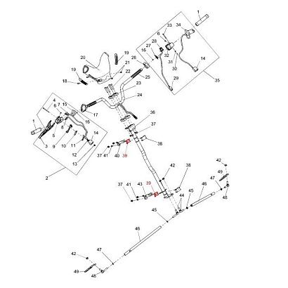 Вкладыш рулевой колонки (внешний) Тайга RM-127713
