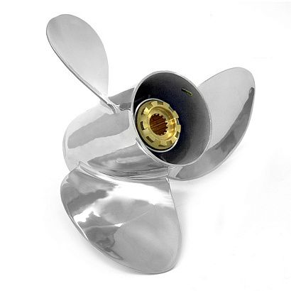 Винт гребной  Skipper для Mercury 40-140HP, диаметр 13  1/2" нержавеющий, лопастей - 3, шаг 15"