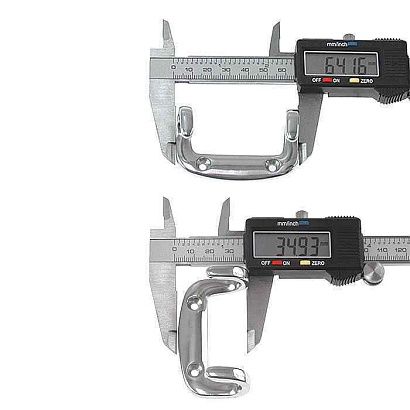 Крючок для одежды 36х65мм сталь