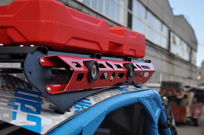 Багажник на крышу (красный) для Can-Am (BRP) Квадроциклов Maverick X3