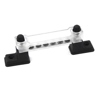 Клемма электромонтажная M4×6 одинарная 150А/48В с крышкой NEKEKE