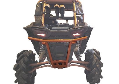 UTV Polaris RZR 1000 (Бампер задний), (2014-) + крепления
