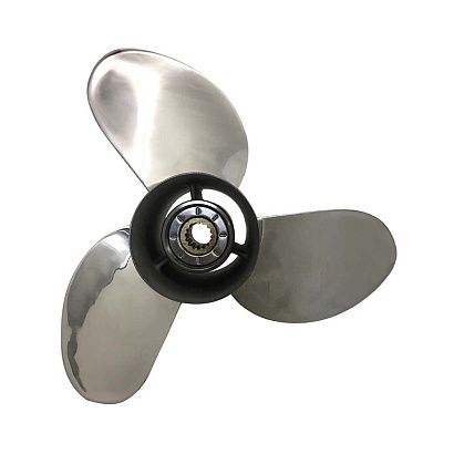Винт гребной  Skipper для Honda 75-130HP, диаметр 14" нержавеющий, лопастей - 3, шаг 19"