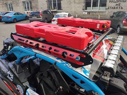 Багажник на крышу (красный) для Can-Am (BRP) Квадроциклов Maverick X3