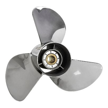 Винт гребной  Skipper для Yamaha 60-140HP, диаметр 13" нержавеющий, лопастей - 3, шаг 21"