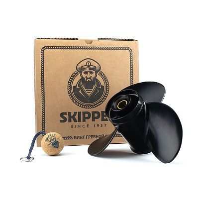 Винт гребной  Skipper для Mercury 25-60HP, диаметр 11 1/4" алюминиевый, лопастей - 3, шаг 14"