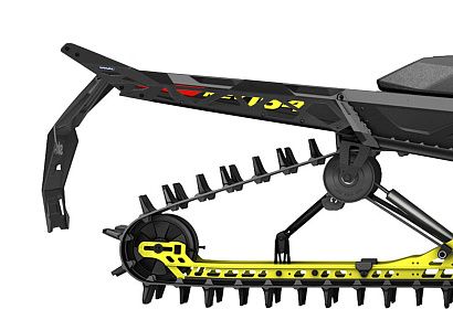 Бампер задний BRP SKI-DOO REV Gen4 (Narrow) FREERIDE 154" (2019-) / SUMMIT 154" (2017-) + комплект к