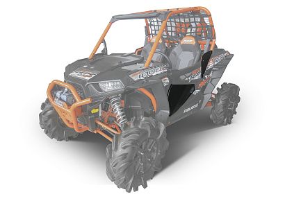 Нижние половины дверей POLARIS RZR XP 1000 (2014-) + комплект крепежа