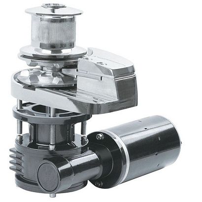 Лебедка якорная серии-C Heavy Duty Style (c барабаном) 900Вт, 12В, цепь 6 мм/веревка 12 мм