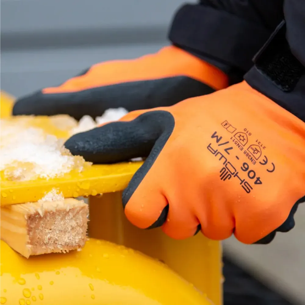 Перчатки защитные SHOWA Thermal 406 Orange, L