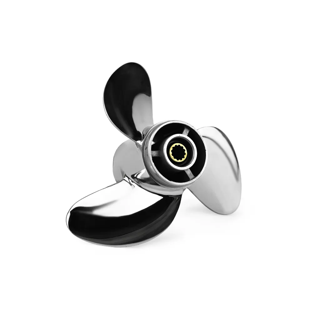 Винт гребной  Skipper для Tohatsu 4-6HP, диаметр 7,8" нержавеющий, лопастей - 3, шаг 8"