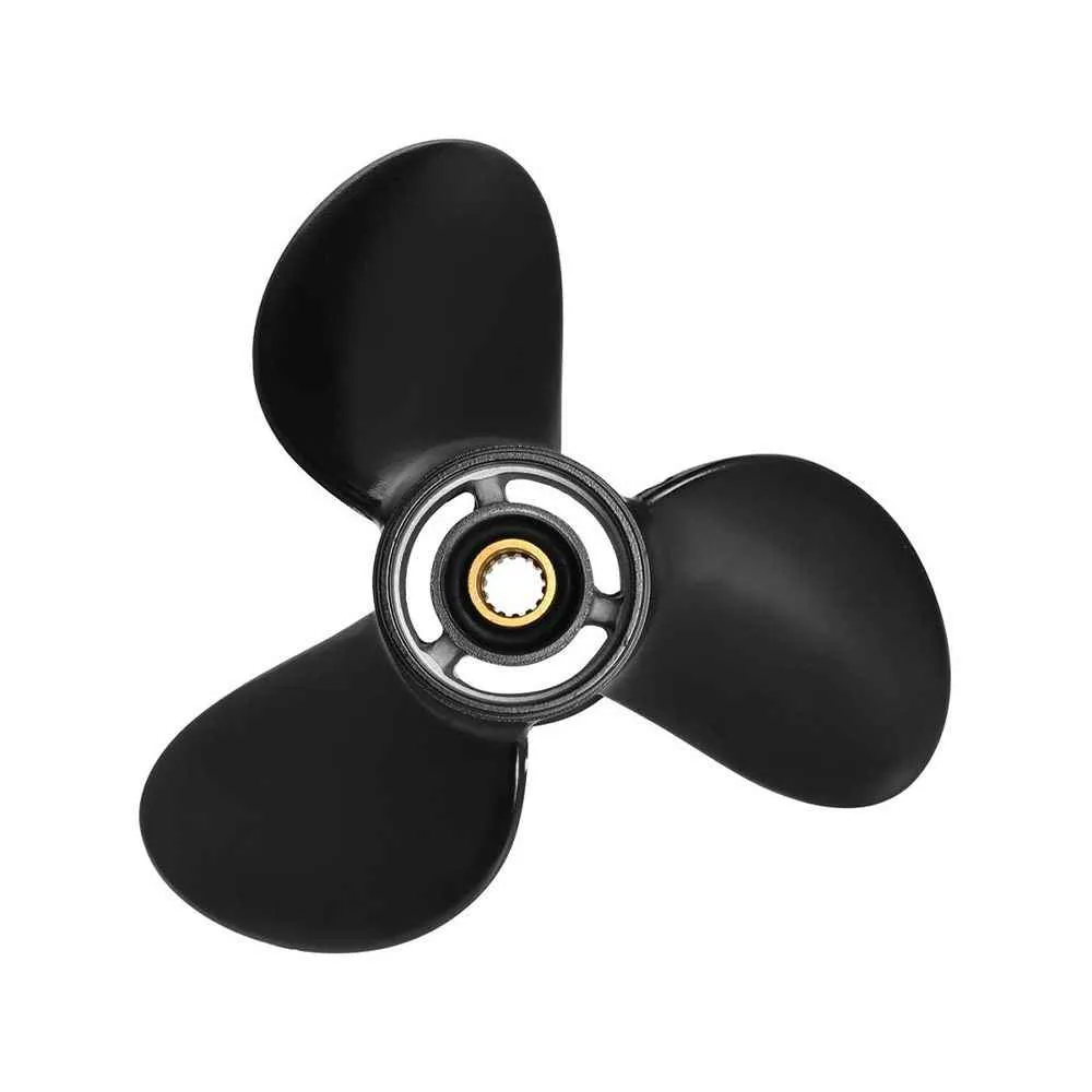 Винт гребной  Skipper для Tohatsu 9.9-20HP, диаметр 9 1/4" алюминиевый, лопастей - 3, шаг 12"