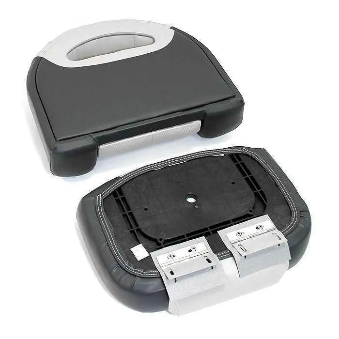 Сиденье мягкое Bass Boat Seat, серо-красное