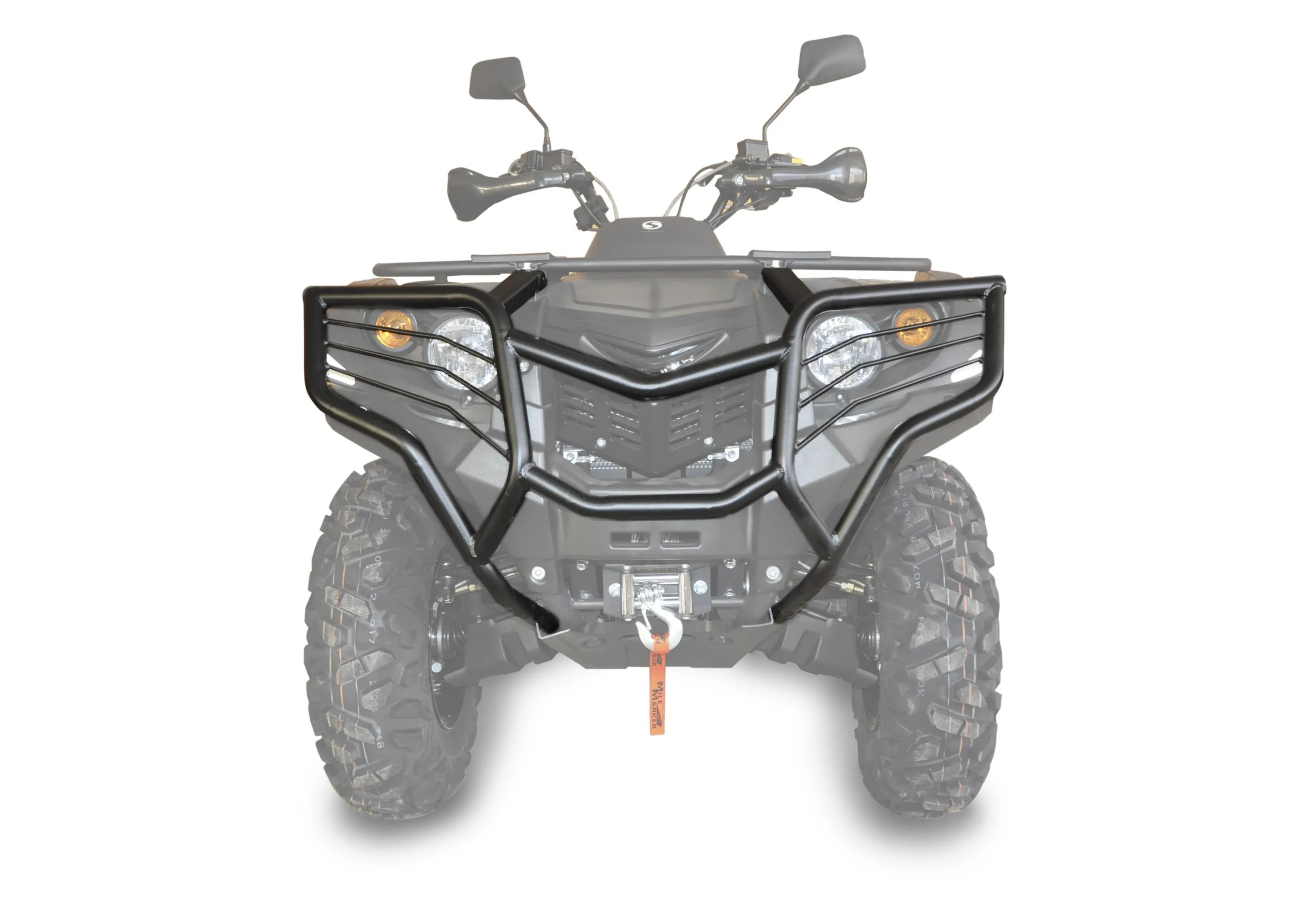 Бампер передний Stels Leopard 600 (2014-) + комплект крепежа