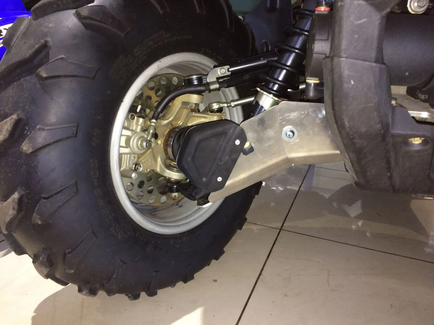 Защита рычагов (узкая база) для Yamaha Квадроциклов Grizzly  550/700